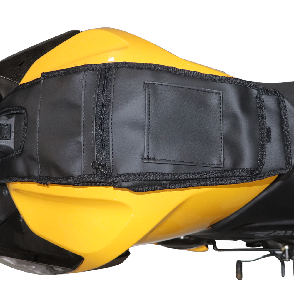 TVS Raider Tank Cover Black - Durable and Stylish Protection
